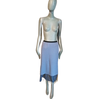 Maria Gabriella Vulpine Gold - Midi Midi Mohair Midi Falda