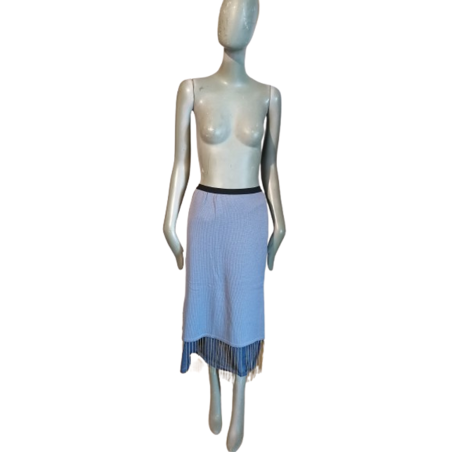 Maria Gabriella Vulpine Gold - Midi Midi Mohair Midi Rok