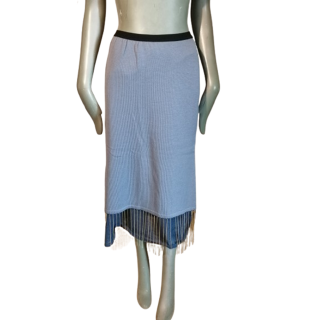 Maria Gabriella Vulpine Gold - Midi Midi Mohair Midi Gonna