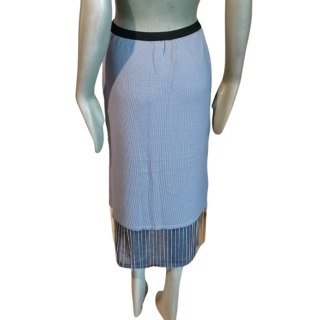 Maria Gabriella Vulpine Gold - Midi Midi Mohair Midi Rock