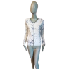 Cardigan Y2K DIMODA Made in Italy laine vierge neuf