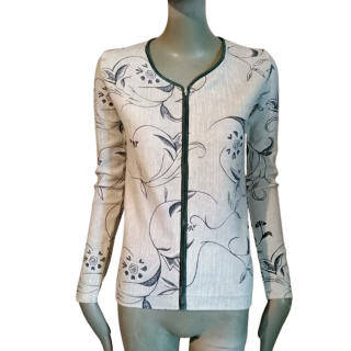 Cardigan Y2K DIMODA Made in Italy laine vierge neuf