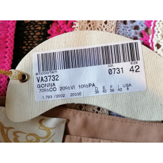 Vintage Voyage por Marina Rinaldi Falda de gancho italiano de y2k