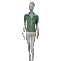 Gian Carlo Rossi Mesh Polo Y2K Deadstock