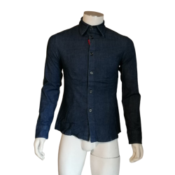 Chemise Denim Bikkembergs Archive 2002 Made in Italy