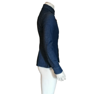 Chemise Denim Bikkembergs Archive 2002 Made in Italy