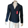 Camisa de mezclilla Bikkembergs Archivo 2002 hecho en Italia