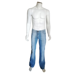Oppio Moda Jean Arquivo Y2K Feito na Itália