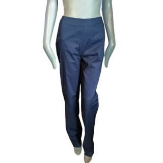 David Vincent Camuglio - Pantaloni da archivio blu notturno realizzati in Francia