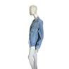 Vintage Denim Blazer Jacke Oppio Italien - Y2k Anpatch-Tasse