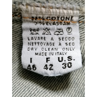 Giacca vintage BLAZER DENIM Oppio ITALIA - Coppa aderente Y2K