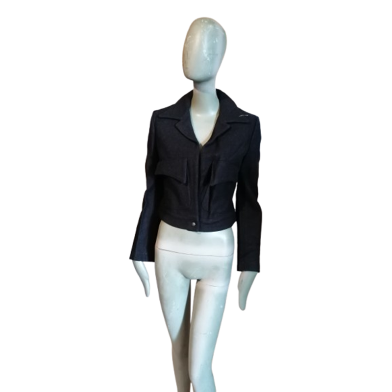 Veste Hache Archive 90s 2000s Made in Italy Laine Vierge