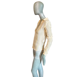 Y2K blouse Coast 100% transparent silk like new