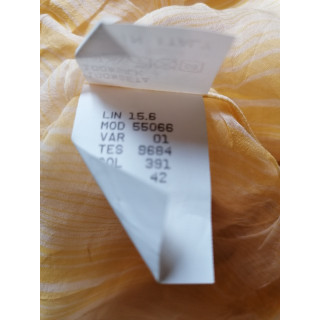 Chemisier Y2K Coast 100% Soie Transparent Comme neuf