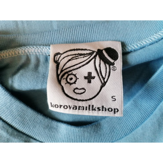 Seltene korova t-shirt milchshop y2k himmel blau