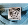 Zeldzame Korova T-shirt Melkwinkel Y2K Sky Blue