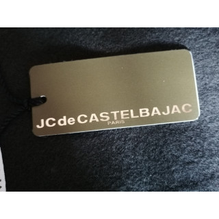 JC de Castelbajac Paris – Grand châle en laine vierge 90s