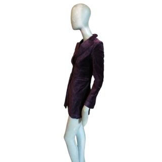 Hache Italiaans lange jas Plum Archive 90s / 2000