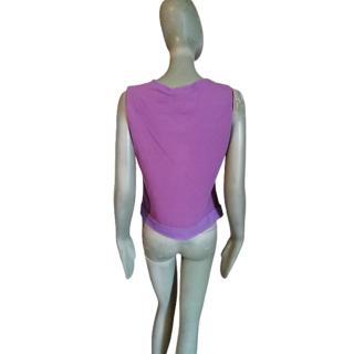 Top vintage Cerruti Jeans Y2K LILAS NIEUW met labels
