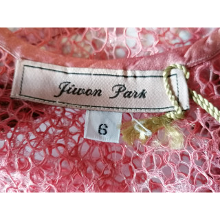 Vintage Y2K Mesh Top Pink Sequins – Jiwon Park