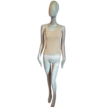 Débardeur Vintage Cerruti Jeans Beige 100% Coton S