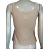 Débardeur Vintage Cerruti Jeans Beige 100% Coton S