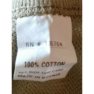 Débardeur Vintage Cerruti Jeans Beige 100% Coton S