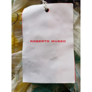 Roberto Musso Top Artisanal Peint Main Italie