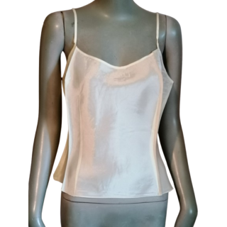 Top Caraco Ivory Simultaneous 100% viscosa