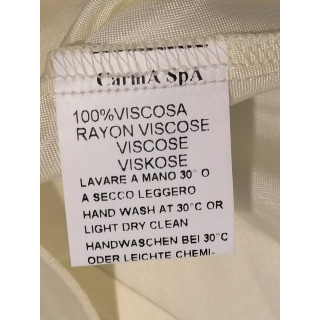 Top Caraco Ivory Simultaneous 100% viscose