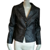 Blazer do vintage preto Y2K Deadstock