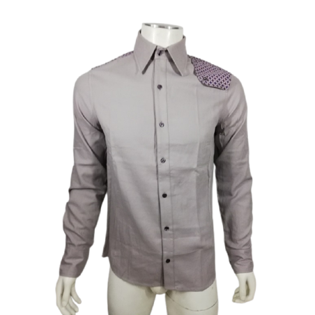 Camisa masculina bandeira de luxo