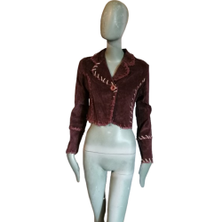 Casaco vintage Gold Mania Bohemian bordado y2k ref 006