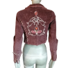 Giacca vintage Gold Mania Bohemian ricamato Y2K Ref 006