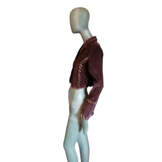 Chaqueta Gold Mania Bohemio bordado y2k ref 006