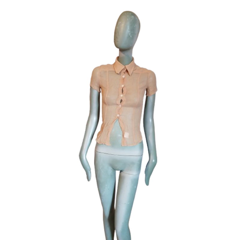 Blusa vintage auténtica firmada costa de seda