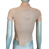 Blusa vintage auténtica firmada costa de seda