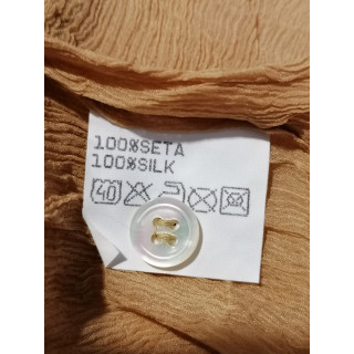 Autentica camicetta vintage firmata la costa di seta
