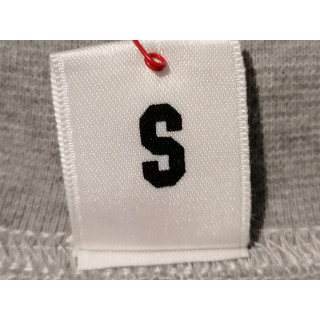 Bikkembergs Golden Gried Golden Grey Cinza Hoodie Y2K Zip