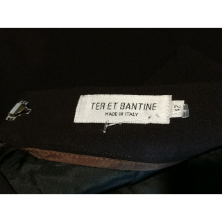 Gonna a matita Ter et Bantine Minimalista nero Y2K Italia