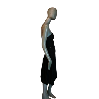 Ter et Bantine Bustier Vestido Archivo 2000S Lana y Seda