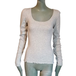 DKNY Pure Top Y2K STAFFETTORE Crema