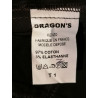Veste blazer KENZO Dragon’s vintage cintrée noire