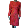 Abito vintage Emmanuel Chaussade Seta 100%