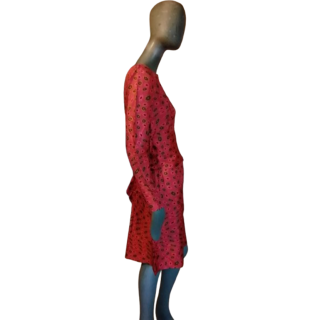 Weinlesekleid Emmanuel Chaussade 100% Seide