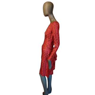 Abito vintage Emmanuel Chaussade Seta 100%