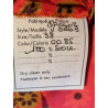 Vintage jurk Emmanuel Chaussade 100% zijde