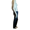 Jean Y2K Jay-Line Denim Baja Tamaño del Strillo