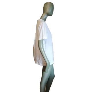 Vintage Bikkembergs BF V-neck T-shirt Y2K