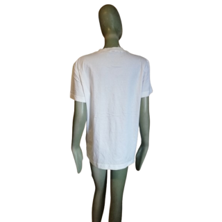 Annata Bikkembergs T-shirt con scollo a V BF Y2K